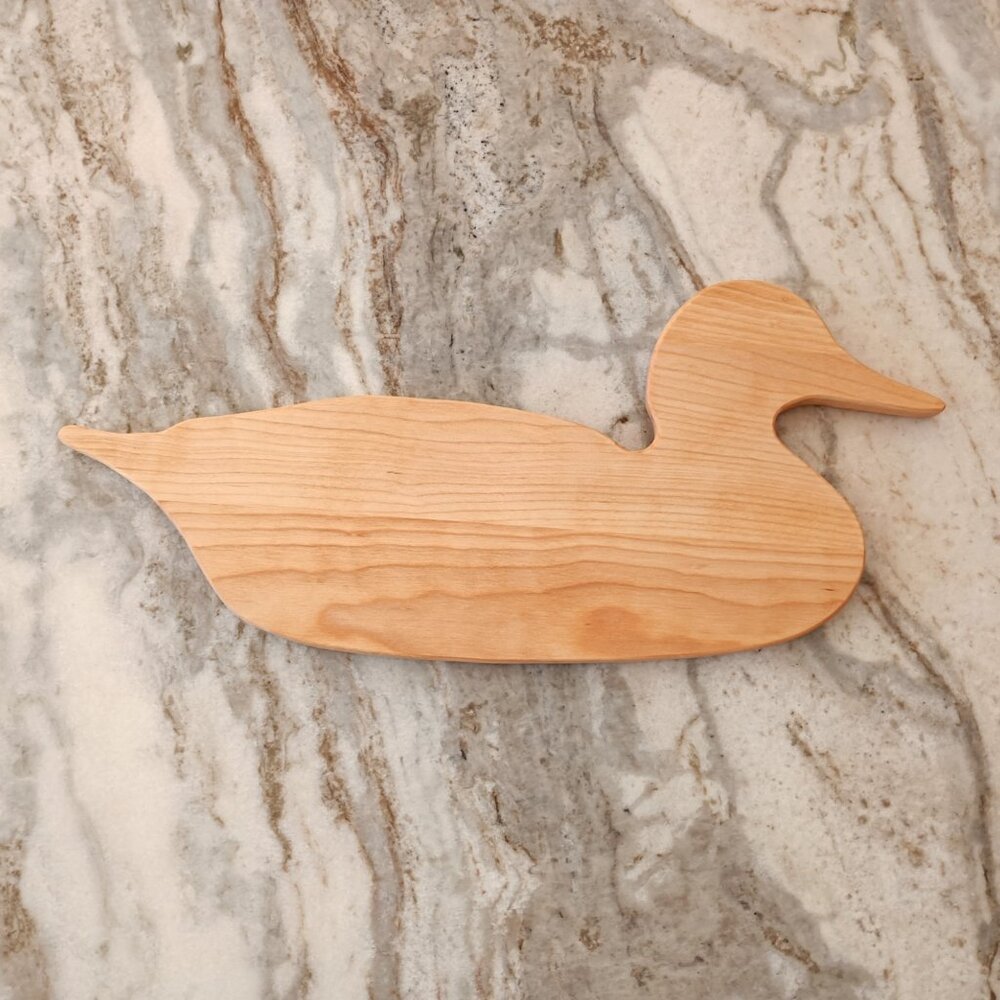 Charcuterie / Cutting board - Duck shape